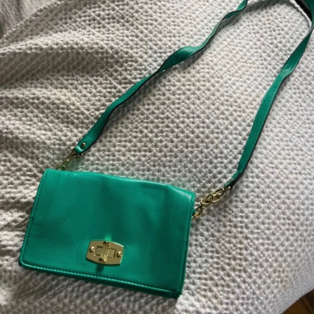 Teal Crossbody Purse